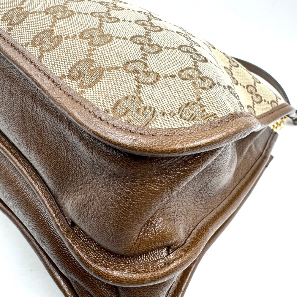 Pre-Owned Gucci Beige/Brown Gg Canvas #236167G14B - Picture 9 of 15